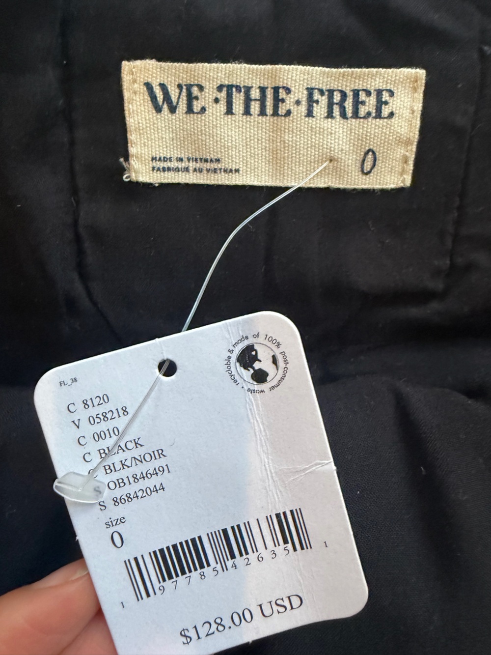 We The Free Micro Mini Suede Cargo Skort - Picture 12 of 12